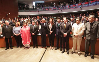 El pleno del Senado de la República eligió a Alejandro Gertz Manero como el primer titular de la Fiscalía General de la República por un periodo de nueve años.  (NOTIMEX)