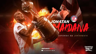 Maidana, de 33 años, ganó 11 títulos con los “Millonarios”, incluyendo los cetros de la Copa Libertadores en 2015 y en 2018. (Especial)