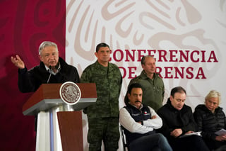 Postura. Recalcó López Obrador que la corrupción es un mal que va a arrancar de raíz. (EL UNIVERSAL)