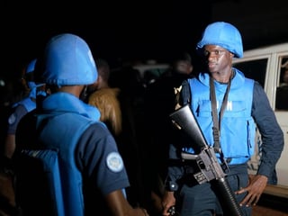 Saldo. Diez 'cascos azules' chadianos murieron ayer y al menos 25 resultaron heridos en un ataque terrorista en el norte de Mali. (TWITTER)