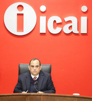 El presidente del ICAI, José Luis Briseño, acudió al Congreso Local para presentar su informe de gobierno. (ESPECIAL)
