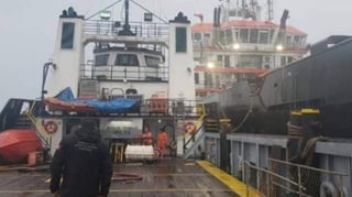 Una denuncia anónima alertó a la Agencia de Investigación y la Secretaría de Marina de que los buques participaban en el robo de hidrocarburos en el puerto de Dos Bocas, donde estaban anclados en instalaciones de una terminal petrolera. (ESPECIAL)