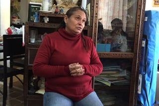 Labor. Silvia Ortiz, vocera del grupo, dio detalles sobre los trabajos que se llevan a cabo en San Antonio el Alto. (EL SIGLO DE TORREÓN)
