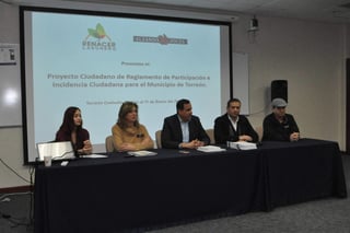 Activos. Renacer Lagunero busca fortalecer la participación ciudadana en la región. (EL SIGLO DE TORREÓN)