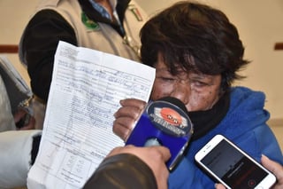 Herlinda Martinez, con parálisis facial, no le brinda atención el ISSSTE en Monclova. (EL SIGLO COAHUILA)