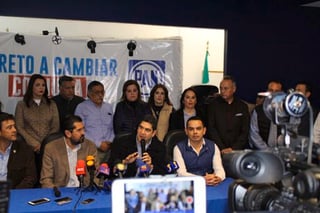 De León considera que el partido no es debilitado y aseguró que no ha habido ninguna renuncia de integrantes inconformes. (TWITTER)

