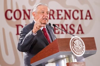 López Obrador indicó que con la aplicación del modelo económico neoliberal se dio una desatención a la sociedad. (NOTIMEX)