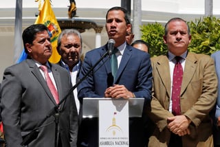 España y otros 18 países de la Unión Europea (UE) firmaron ayer una declaración conjunta de apoyo y reconocimiento al presidente de la Asamblea Nacional venezolana, Juan Guaidó, como 'presidente encargado de Venezuela'. (EFE)