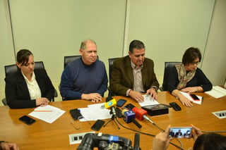 Petición. Regidores del PRI Torreón demandaron una investigación y que se realice una auditoría en Ventanilla Universal. (FERNANDO COMPEÁN)