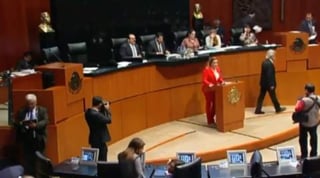 La propuesta de punto de acuerdo fue presentada por Verónica Martínez García, senadora por el Partido Revolucionario Institucional (PRI). (ESPECIAL)