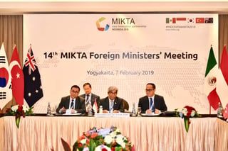 México asumió la coordinación anual de MIKTA, espacio informal de diálogo entre este país y Australia, Indonesia, la República de Corea y Turquía, con el objetivo de fortalecer el desarrollo sostenible y el multilateralismo, informó este viernes la Cancillería. (TWITTER)
