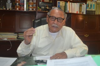 Queja. Rubén Ortiz Vargas, profesor jubilado. (ANGÉLICA SANDOVAL)