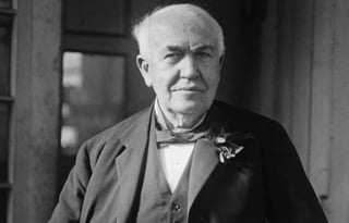 Edison es recordado este lunes, a 172 años de su nacimiento. (ESPECIAL)
