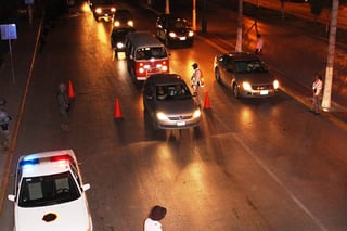 Siguen con los operativos del Alcoholímetro en el municipio de Lerdo para poder prevenir principalmente accidentes viales. (EL SIGLO DE TORREÓN)