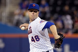 Jacob deGrom ganó el Cy Young la temporada pasada con los Mets de Nueva York.