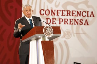 Lopez Obrador habló sobre su visita mañana a Badiraguato. (EL UNIVERSAL) 