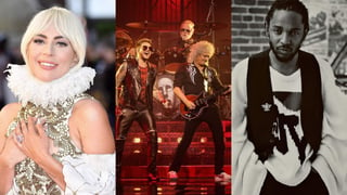 Gala. Este año la entrega del Oscar estará llena de mucha música, Lady Gaga, Queen y  Kendrick Lama serán algunos de los artistas que pisen el escenario con un musical. (ESPECIAL)