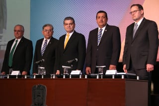 El Primer Informe de Resultados 2018 fue presentado ayer por el rector de la Universidad Autónoma de Coahuila (UAdeC). (CORTESÍA)