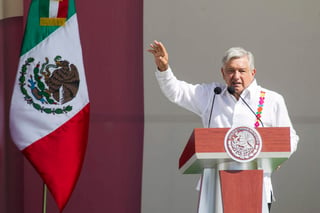 López Obrador dijo que se apoyará a la región norte de Quintana Roo con el Tren Maya. (NOTIMEX) 