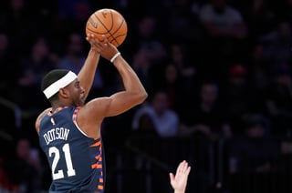 Damyean Dotson anotó 27 puntos en la victoria de los Knicks 130-118 sobre los Spurs de San Antonio.