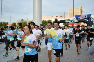 Participaron corredores recreativos e igualmente quienes se preparan rumbo al maratón.