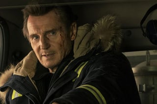 En la película. Liam Neeson interpreta a Nels Coxman, el conductor de una máquina barredora. (ESPECIAL)