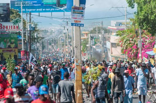 La entidad decidió instalar una Sala de Coordinación y Respuesta Oportuna e Integrada (SACROI) con el objeto de monitorear y dar respuesta a la situación de derechos humanos en Haití, a partir del pasado 7 de febrero, cuando comenzaron los disturbios. (ARCHIVO)