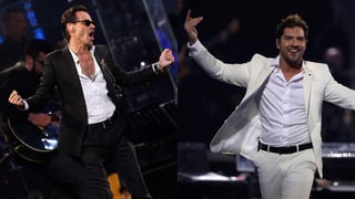 Shows. Los cantantes Marc Anthony y David Bisbal se entregan en su presentaciones en Chile, el público aplaudió sus interpretaciones en el escenario del festival de Viña . (ARCHIVO)
