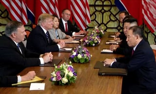 Donald Trump abandonó Vietnam con las manos vacías, luego de no lograr un acuerdo con el líder norcoreano, Kim Jong-un, sobre la desnuclearización en la Península de Corea.