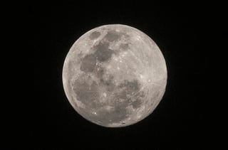 El jueves 21, el cielo nocturno se engalanará con la presencia de la súper Luna, la última del año. (ARCHIVO)