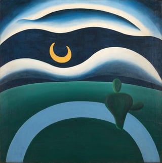 La Luna fue pintada en 1928 y vio la luz en junio de ese año en su segunda exposición en solitario en la Galerie Percier de París. (EFE)