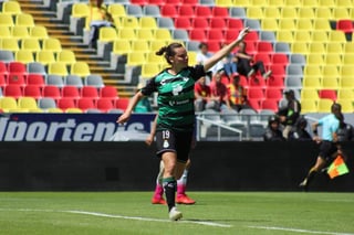 Isela Ojeda marcó por segunda jornada consecutiva al minuto 35 del partido. (Especial)
