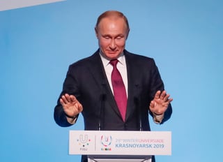 Vladímir Putin justificó la firma del decreto en 'la necesidad de tomar medidas inmediatas en relación a la violación por parte de EUA de sus obligaciones bajo el tratado'. (EFE)