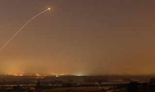 El Ejército israelí informó en un comunicado del disparo de un proyectil desde Gaza a su territorio, sin dar datos de daños o heridos. (ARCHIVO)