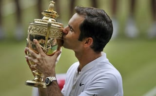 Con ocho títulos, Roger Federer es el máximo ganador en Wimbledon, superando por uno al estadounidense Pete Sampras. (Archivo)