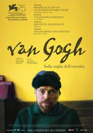 Van Gogh en la Puerta de la Eternidad