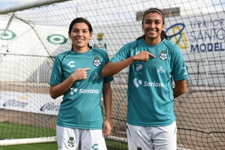 Melissa Sosa y María Cristina Núñez forman parte del Santos Laguna en su categoría femenil, y persiguen su sueño día con día.