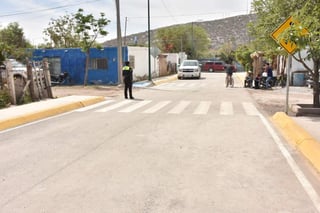 Encargados de la Dirección de Obras Públicas detallaron que se atendieron seis calles de dicha comunidad, una de las que cuentan con mayor número de habitantes en el medio rural de Gómez Palacio. (EL SIGLO DE TORREÓN)