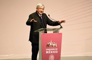 Andrés Manuel López Obrador, presidente de México, durante su visita a la Comarca Lagunera el 18 de diciembre del año pasado.