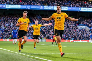 Jiménez tendrá una nueva oportunidad para seguir aumentando sus goles cuando 'Wolves' reciba al Manchester United en los cuartos de final de la FA Cup. (Especial)