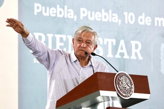 López Obrador informó que ya están firmados el 80 % de los convenios de contratos de inversión en Petróleos Mexicanos. (EL UNIVERSAL)