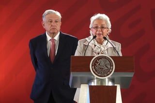 La secretaria de Gobernación, Olga Sánchez Cordero, reconoció que el INM es una de las instituciones más penetradas de corrupción. (EL UNIVERSAL)
