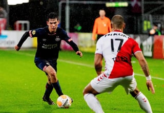 Hirving Lozano anotó para que PSV Eindhoven sumara tres puntos.
