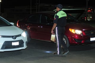Durante el fin de semana se aseguraron 91 vehículos por el operativo Alcoholímetro en Torreón y Gómez Palacio.
