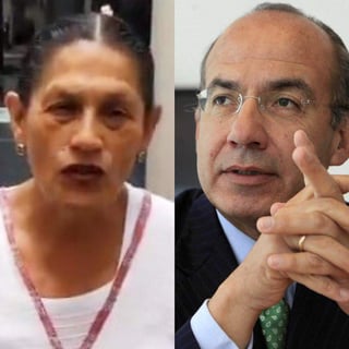 Felipe Calderón respondió a los dichos de la senadora Jesusa Rodríguez. (ARCHIVO) 