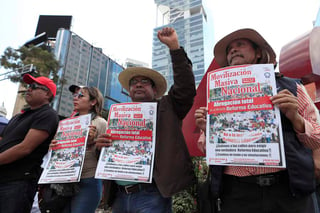 El próximo miércoles 20 y jueves 21 de marzo habrá movilizaciones en la Ciudad de México y en los estados. (ARCHIVO) 