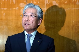 Tsunekazu Takeda, presidente del Comité Olímpico de Japón, está envuelto en un caso de sobornos que según investigadores de Francia ayudó a Tokio a conseguir los Juegos Olímpicos de 2020.