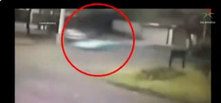 El video muestra el momento exacto del accidente en la Ciudad de México. (ESPECIAL) 
