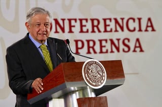 El presidente Andrés Manuel López Obrador habló sobre la reunión ayer de autoridades con la CNTE. (NOTIMEX)