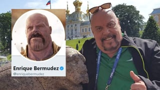  Enrique Bermúdez causa sensación en redes sociales tras cambiar su foto de perfil por la del personaje de la cinta de superhéroes.  (ESPECIAL)